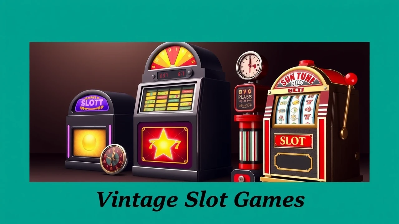 Discovering the World of Vintage Slot Games: Memories and Entertainment
